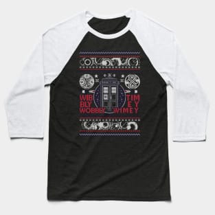 Christmas through Time and Space Baseball T-Shirt